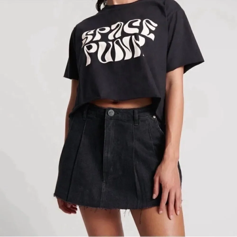 Blank NYC Black Mini Pleated Black Skirt(Size 30)